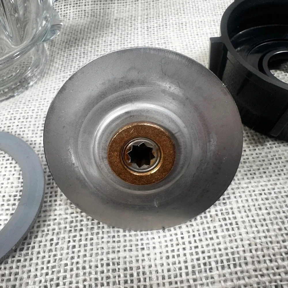 Oster Blender Replacement Glass Jar Complete Lid Blade Base Cap 6 Cup Pitcher